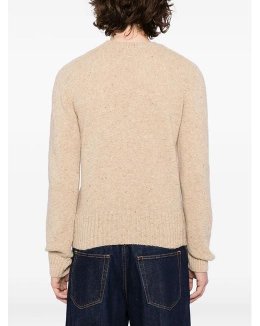 J.W. Anderson Natural Logo-Embroidered Jumper for men