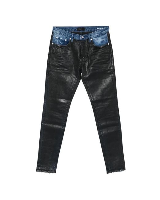 Purple Brand Blue Jean Skinny P001 À Fini Enduit for men
