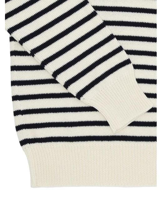 Fortela Gray Noah 1 Striped-Pattern Sweater for men