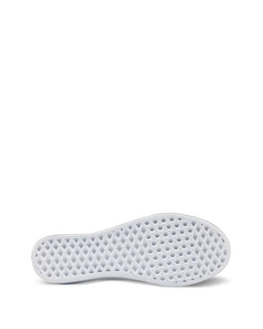 Vans White Sk8 Hi Lite Classic Sneakers
