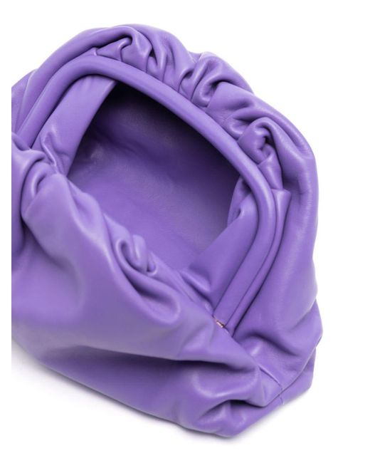 Bottega Veneta Purple Pouch Clutch Bag