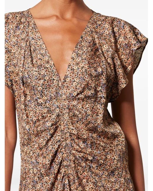 Isabel Marant Brown Lonea Top