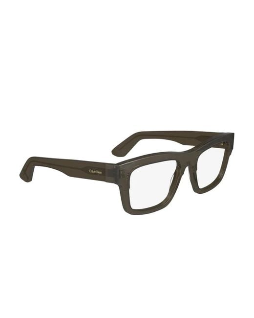 Calvin Klein Brown Square-Frame Glasses for men