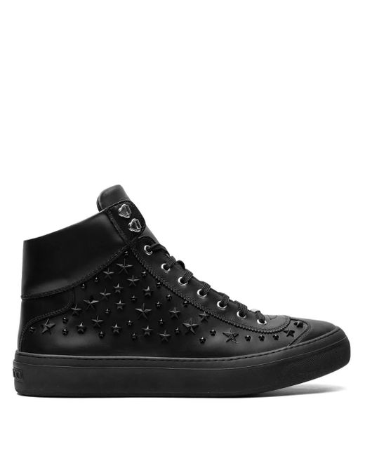 Jimmy Choo Argyle High-Top-Sneakers in Black für Herren