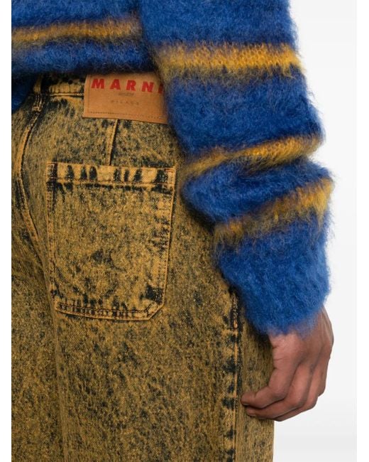 メンズ Marni テーパードジーンズ Natural