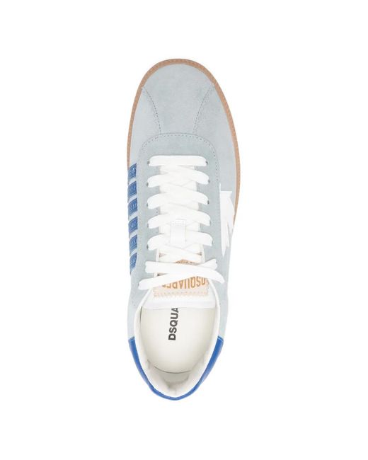 DSquared² Blue Sneaker Rebels for men