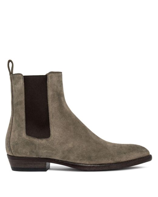 Buttero Brown Fargo Suede Ankle Boots for men