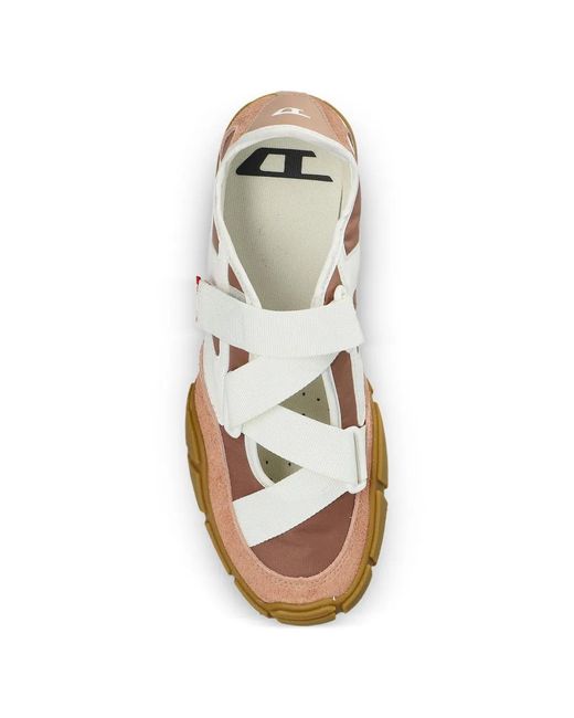 DIESEL Pink Strap Sneakers