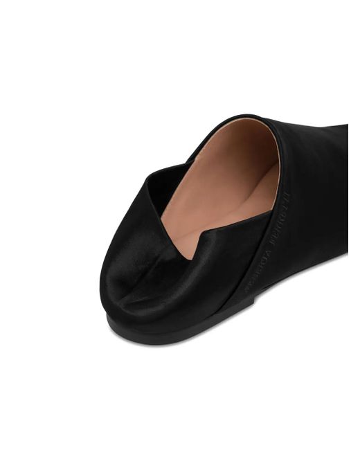 Alberta Ferretti Blue Loafer Mit Logo-Prägung