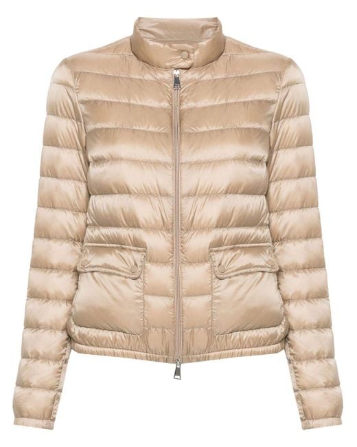 Moncler Natural Short Down Jacket For