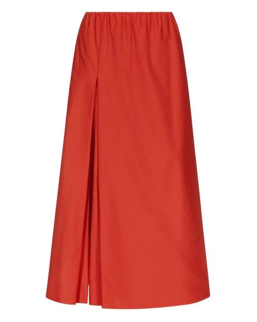 Loulou de Saison Red Carmen Maxi Skirt