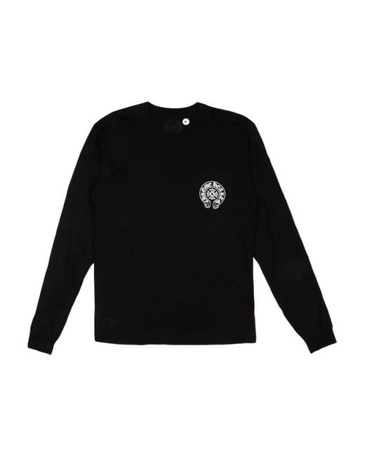 Chrome Hearts Black Paris Exclusive Long-Sleeve T-Shirt