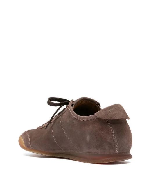 Officine Creative Brown Hazel Lace-Up Sneakers for men