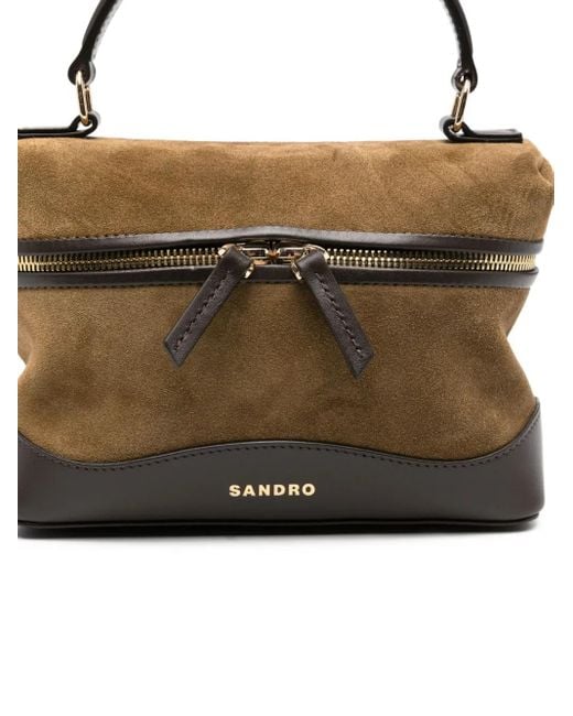 Sandro Metallic Tangoso Tote Bag