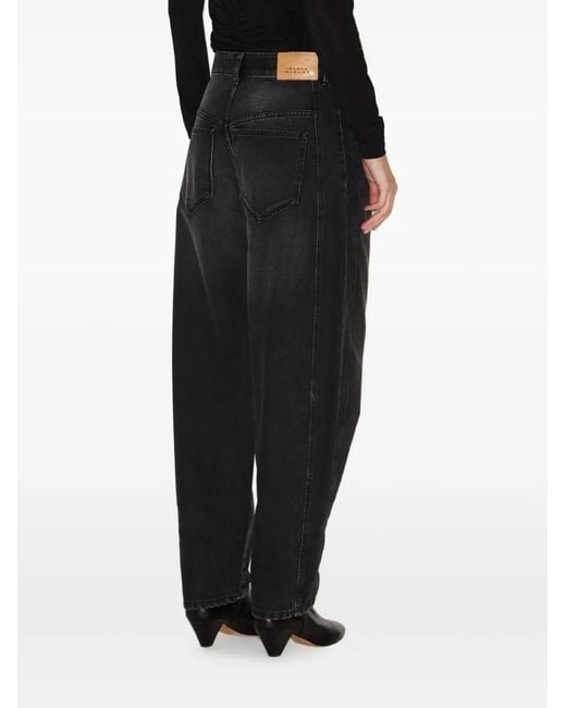 Isabel Marant Black Oriane Denim Jeans