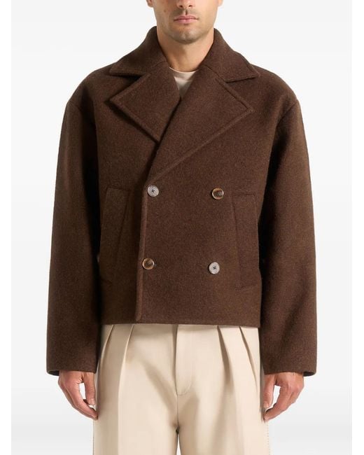 Manière De Voir Brown Manteau Mika