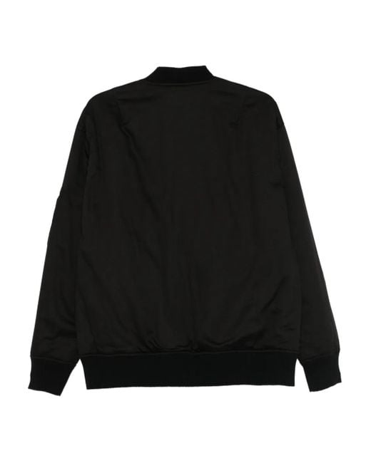 Undercover Black Buttoned Bomber Jacket for men