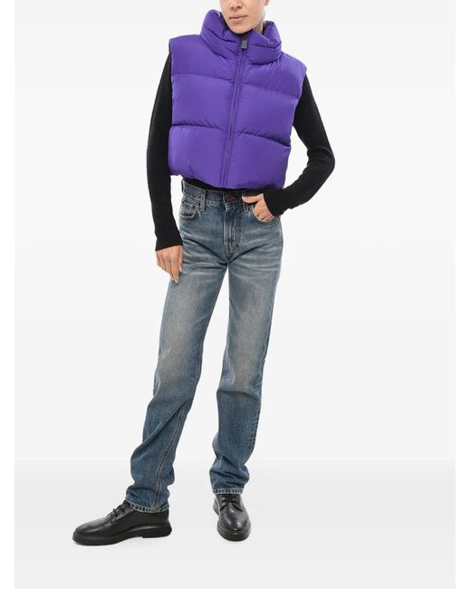 Bacon Purple Ramon Quilted Jacket