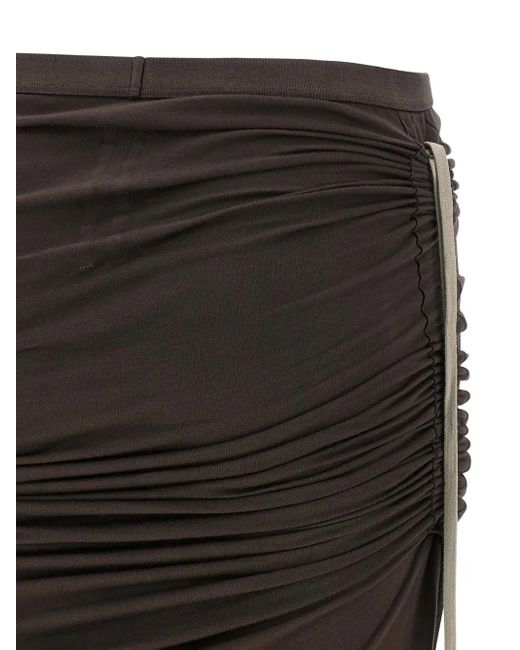 Rick Owens Edfu サイドスリット マキシスカート Black