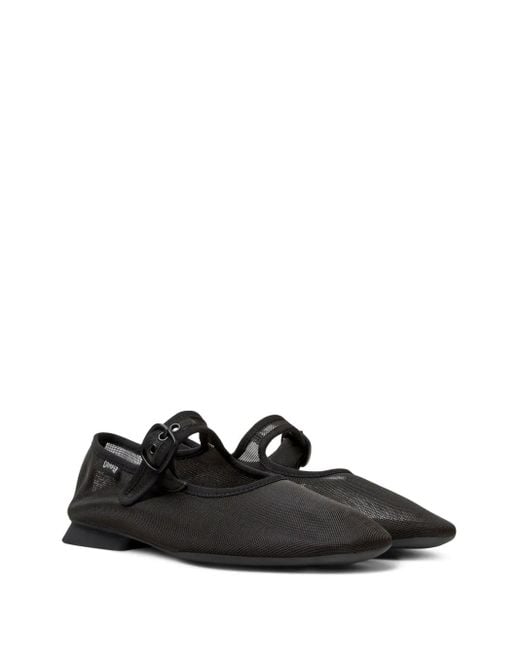 Camper Black Casi Myra Ballerina Shoes