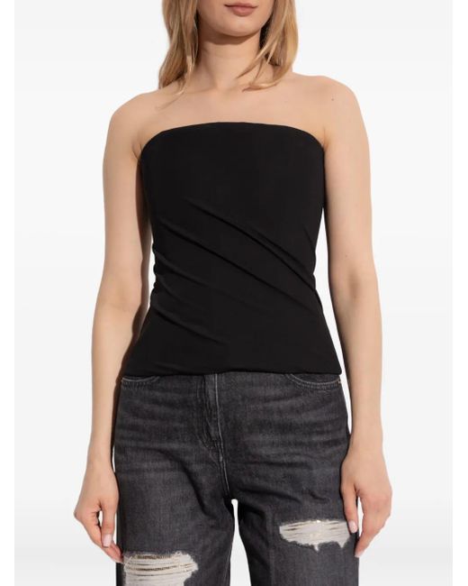 Versace Black Sleeveless Top