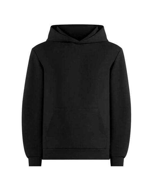 Manière De Voir Black Drew Regular-Fit Hoodie for men