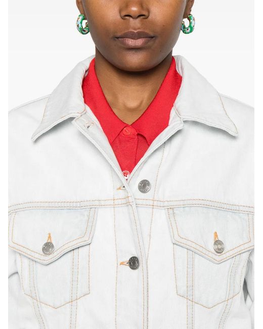 Bally White Denim Jacket