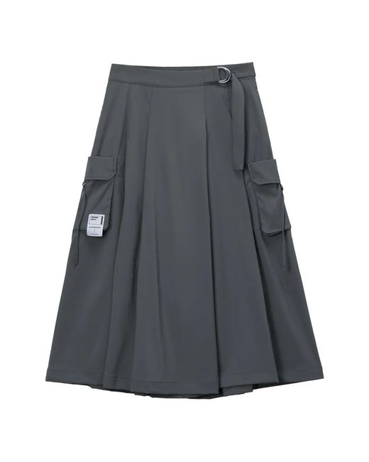 Musium Div. Gray Pantalon À Poches Cargo