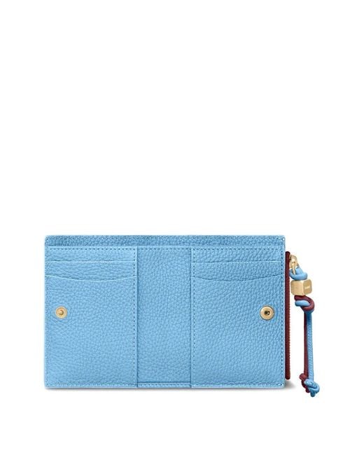 Maison De Sabre Red Leather Bifold Wallet