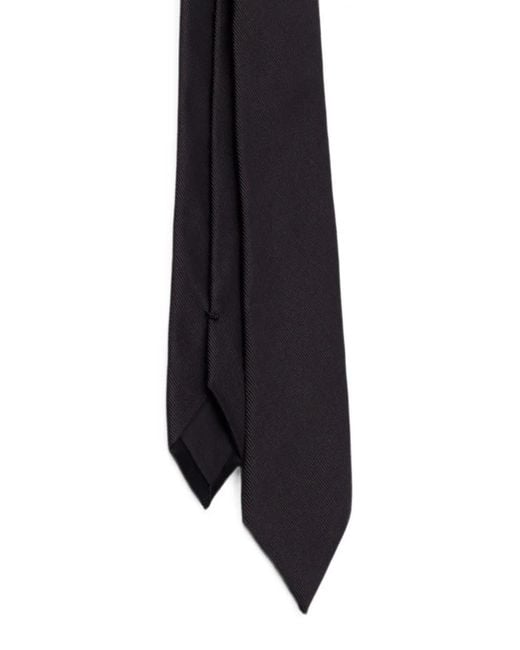 Prada White Silk Tie for men