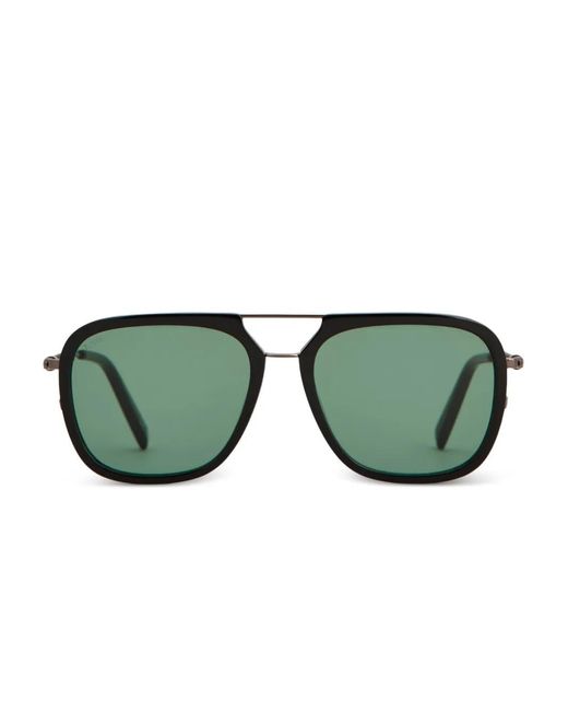 Tod's Green Pilot-Frame Sunglasses
