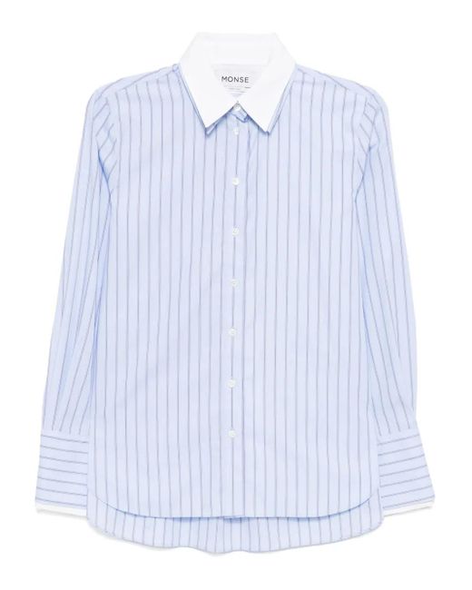Camicia A Strati di Monse in Blue