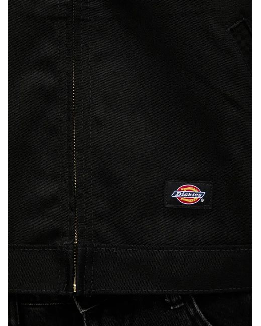 Dickies Black Zip Front Jacket