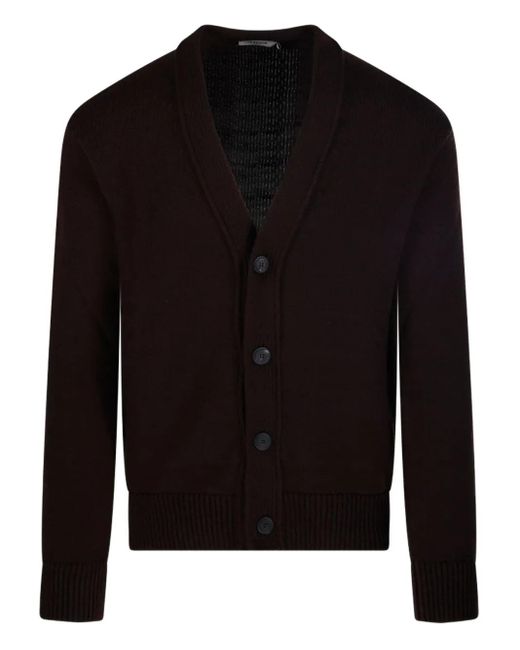 Altea Cardigan mit V-Ausschnitt in Black für Herren