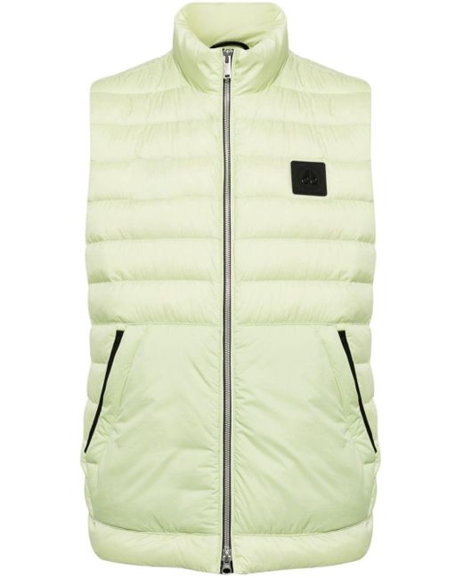 Moose Knuckles Green Air Down 2 Padded Gilet for men