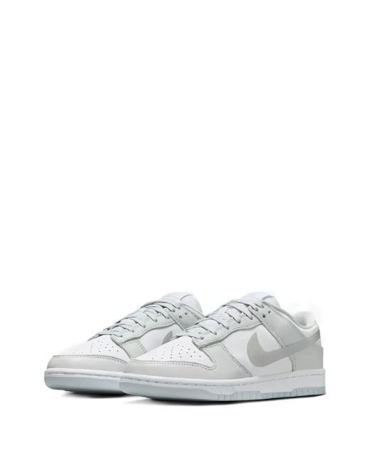 Nike White Dunk Low Sneakers