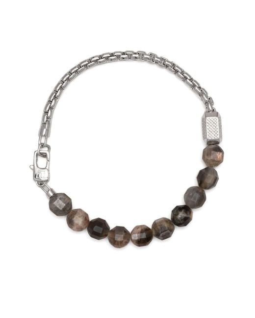 Tateossian Hexade Armband mit Perlen in Metallic für Herren