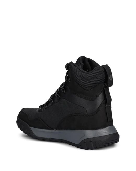 Columbia Black Bottines Burnsider À Lacets for men