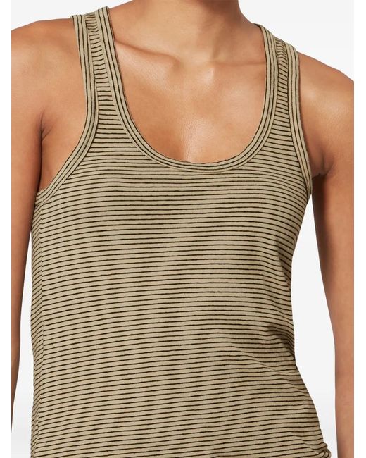 Isabel Marant Natural T-Shirt Thea À Rayures