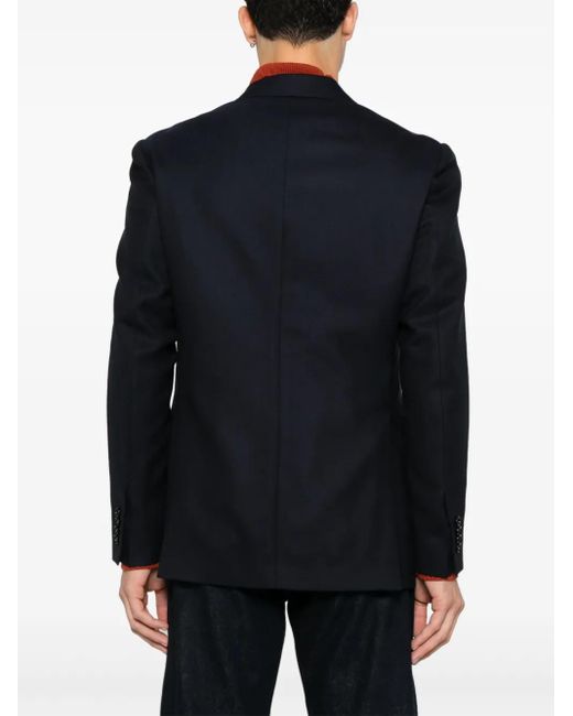 Lardini Black Wool Blazer for men