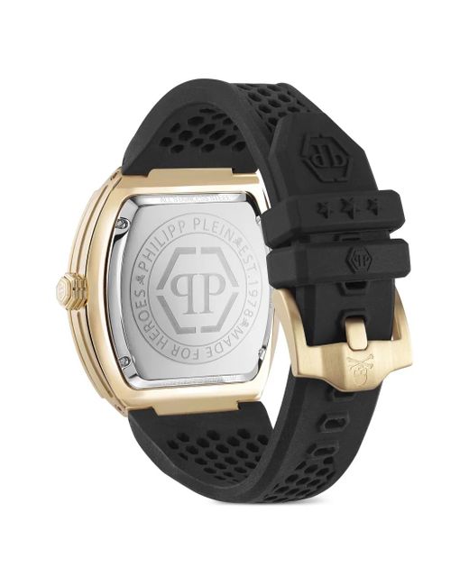 Philipp Plein White Stainless Steel Watch The Hexagon Phantom for men