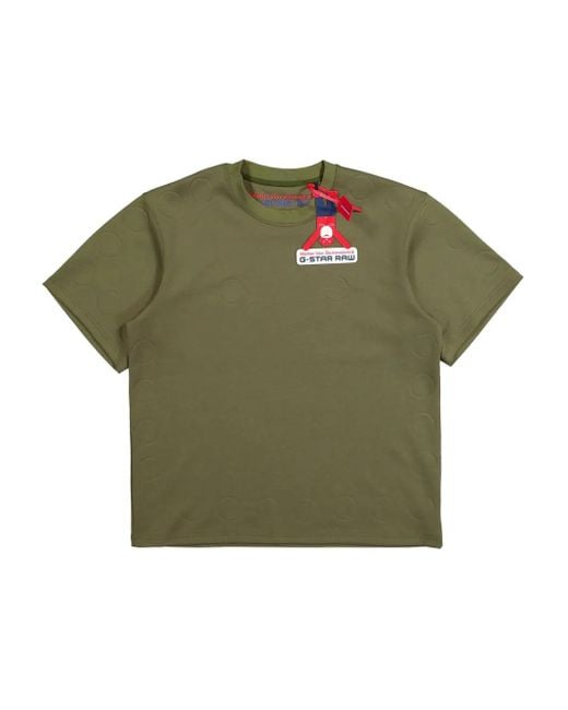 Walter Van Beirendonck Green X G-Star Raw T-Shirt