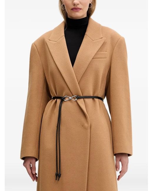 HUGO Natural Belted Coat