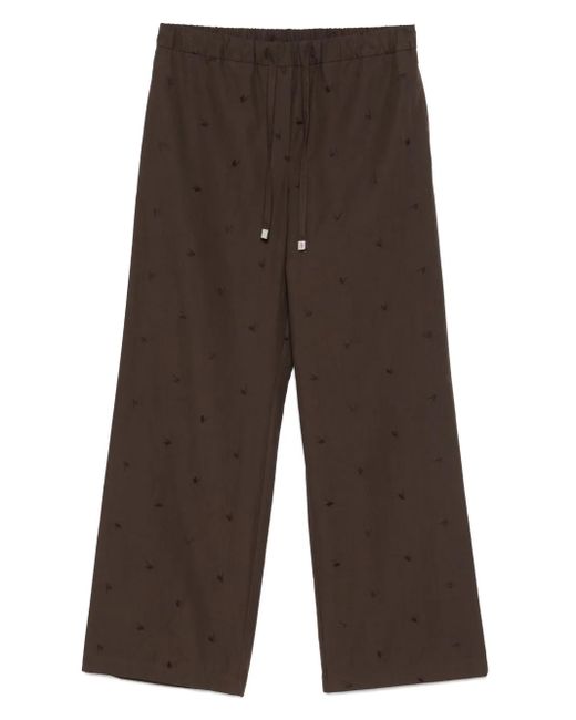 The Attico ストレートパンツ Brown