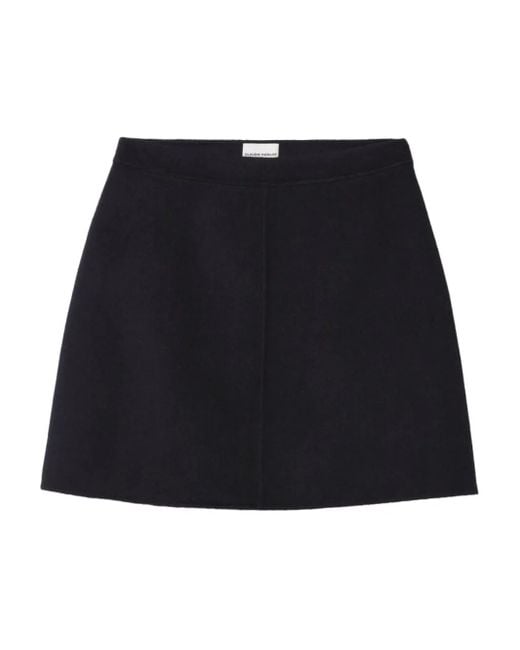 Claudie Pierlot Blue Minirock Aus Wolle