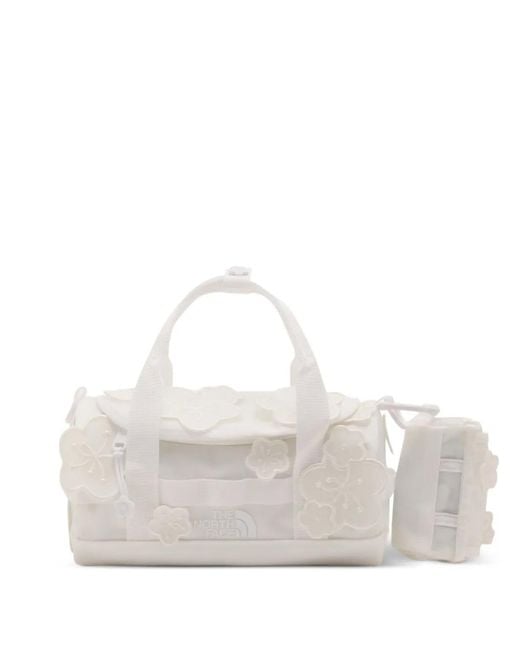 The North Face White X Cecilie Bahnsen Maria Floral-Appliqué Tote Bag