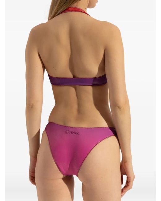 Oseree Purple Bikinis