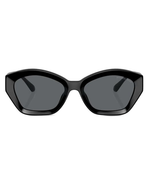 Michael Kors Black Bel Air Geometric-Frame Sunglasses