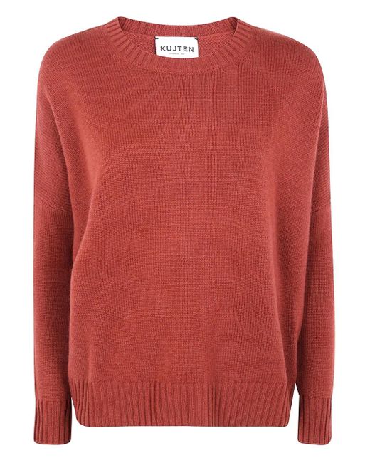 Jersey de cachemira con cuello redondo Kujten