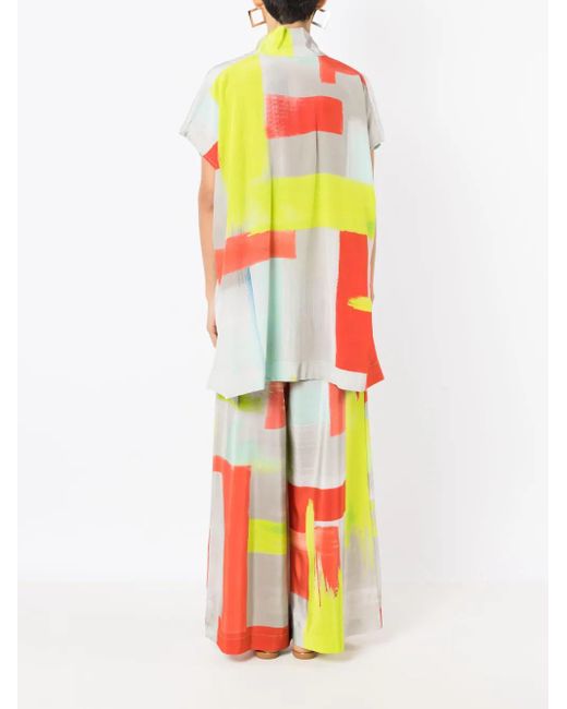 Lenny Niemeyer Multicolor Canvas Belted Kimono